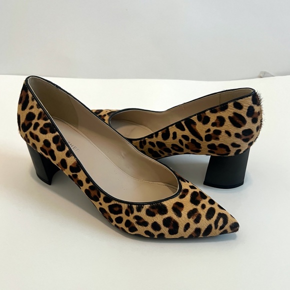EUC Marc Fisher Leopard Print Calf Hair Pumps - Size 8M - Picture 2 of 16